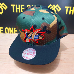 Gorra 76ers Philadelphia camuflaje snapback - Mitchell&Ness