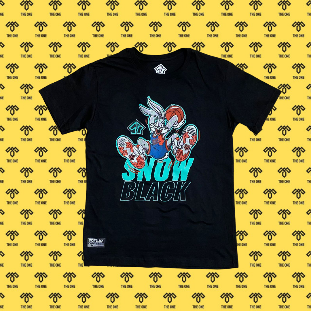 Camisa Bugs Bunny Space Jam - SnowBlack