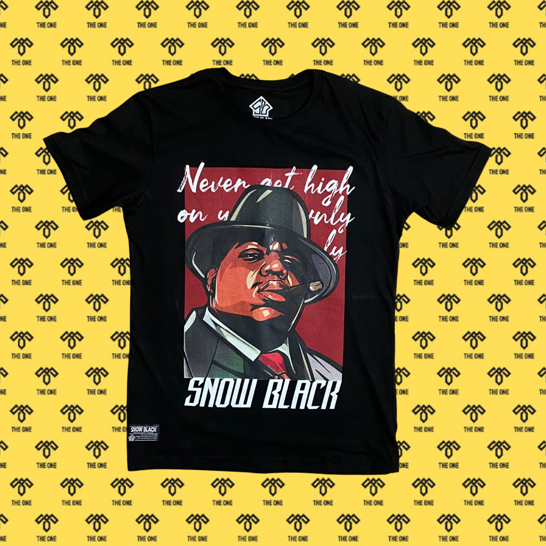 Camisa The BIG Poppa - SnowBlack