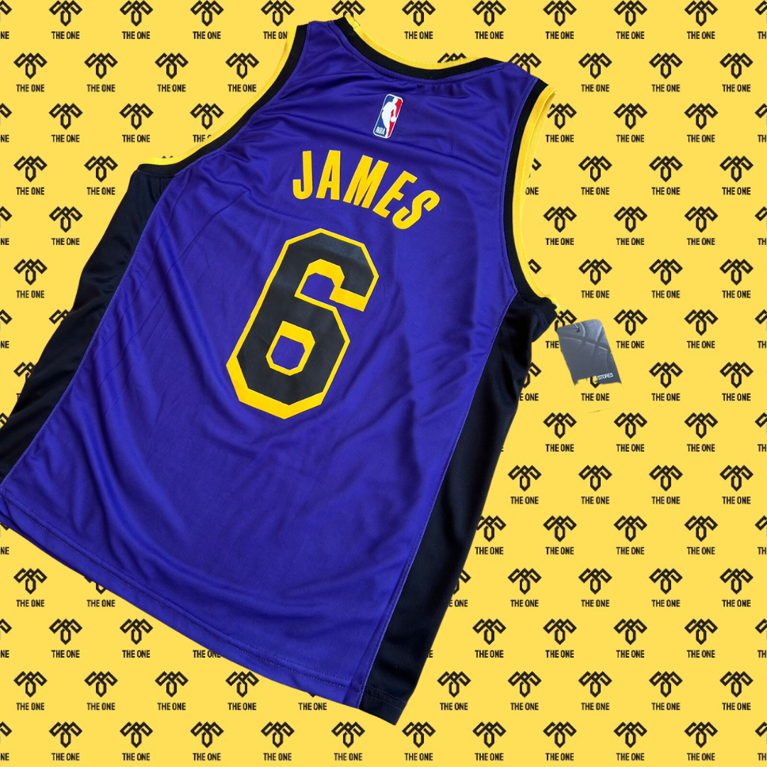 Jersey Lakers Statement Edition - James 6