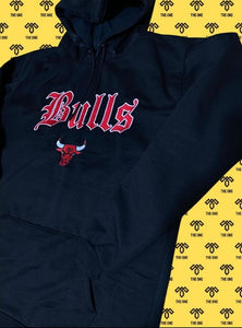 Bulls Hoodie - SnowBlack