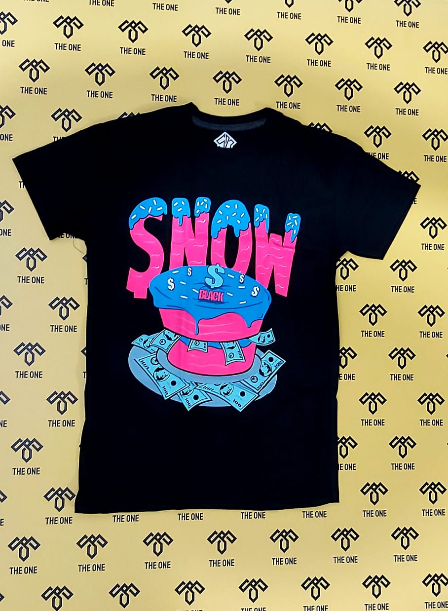 Camisa Money Cake - SnowBlack