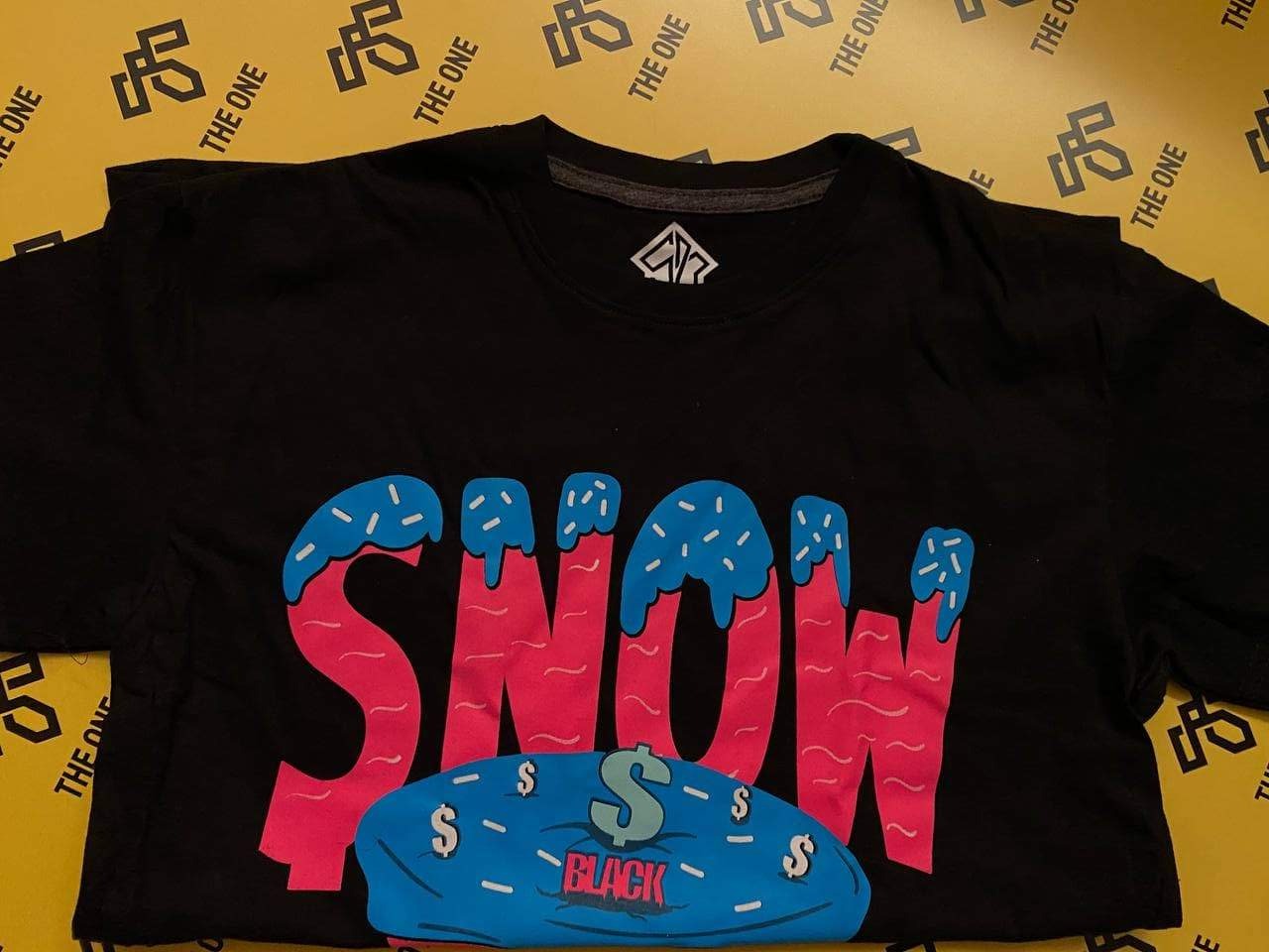 Camisa Money Cake - SnowBlack