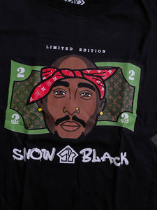 Camisa Tupac Shakur - Snowblack